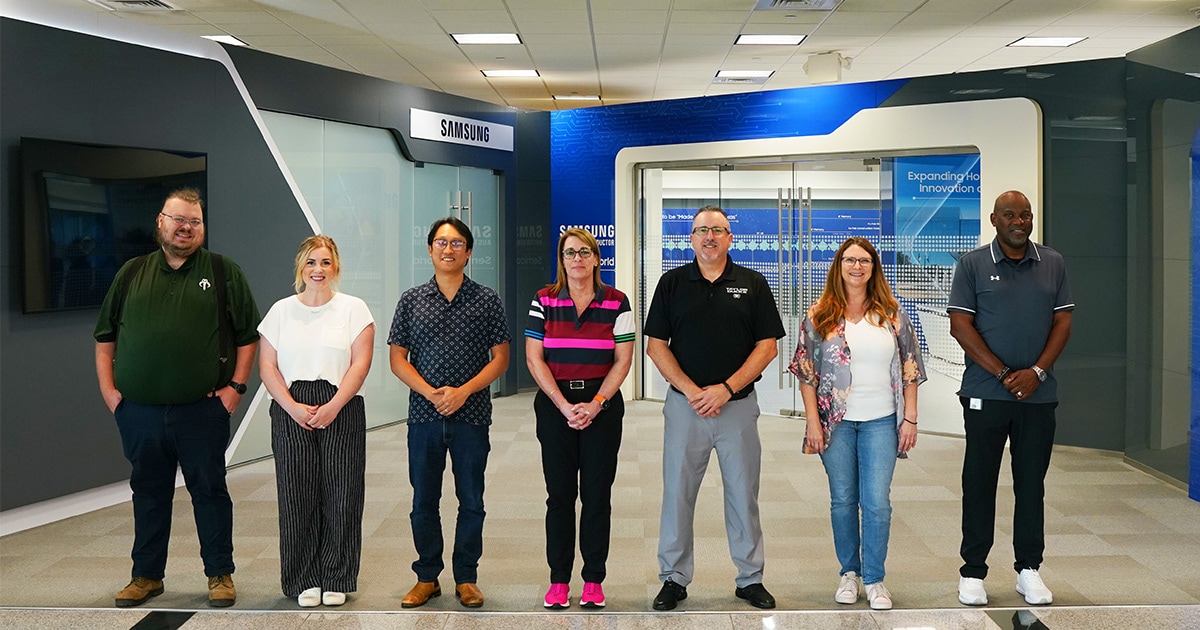 Educators Participate In Externship Program At Samsung Austin ...